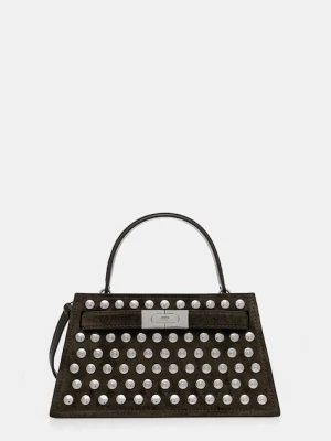 Tory Burch torebka zamszowa Lee Radziwill