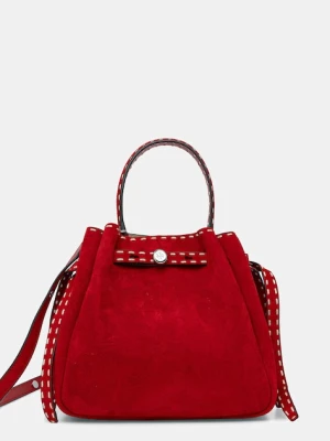 Tory Burch torebka zamszowa Romy