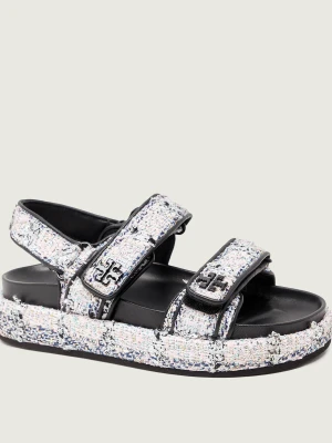 TORY BURCH Sandały KIRA | z dodatkiem skóry