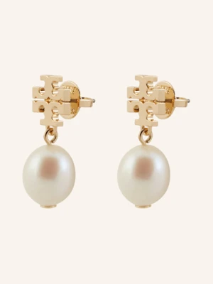 Tory Burch Wiszące Kolczyki Kira gold