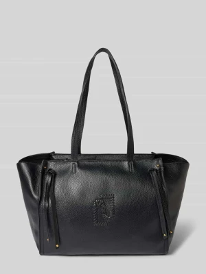 Tote bag z detal z logo model 'Lapis' Liu Jo White