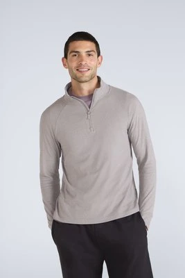 Touchdown męska bluzka midlayer - Grey Animal
