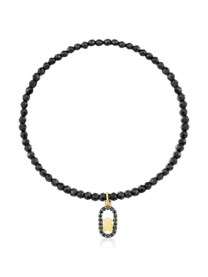 Tous bransoletka srebrna pozłacana