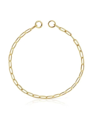 Tous bransoletka ze srebra pokrytego złotem Hold Oval 1004227600