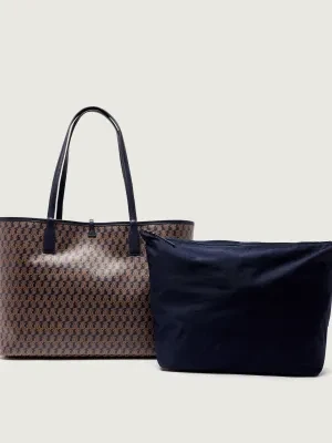 Tous Dwustronna shopperka + saszetka DOUBLE-WAY MANIFESTO