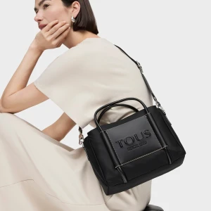 Zdjęcie produktu Tous Empire - Torebka City Z Nylonu Pochodzącego Z Recyklingu W Kolorze Czarnym - Tous