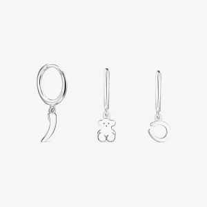 Tous Good Vibes - Zestaw Kolczyków Ze Srebra - Tous