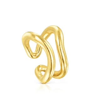 Tous Hav - Pierścionek Z Żółtego Srebra Vermeil - Tous Rozmiar