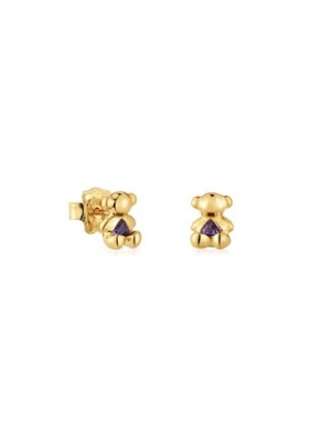 TOUS Kolczyki Bold Bear 1004024500 Złoty