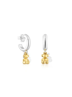 TOUS Kolczyki Bold Bear 1004448700 Srebrny