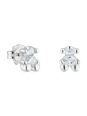 Tous kolczyki srebrne Bold Bear Gem 1004228300