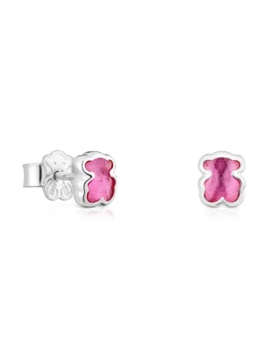 Tous kolczyki srebrne ICON COLOR LGG 1004492000
