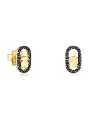 Tous kolczyki srebrne pozłacane