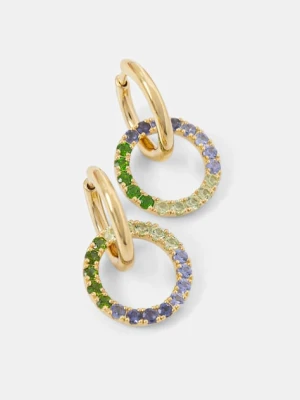 Tous kolczyki srebrne pozłacane