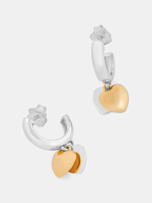 Tous kolczyki srebrne pozłacane