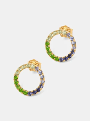 Tous kolczyki srebrne pozłacane