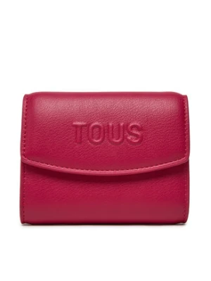 TOUS Mały Portfel Damski Pocket Tous Bloom 2002204225 Różowy