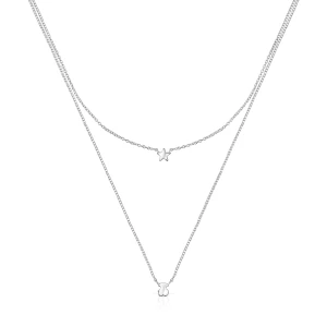 Tous Mini Icons - Naszyjniki Ze Srebra Z Motywem Gwiazdki I Misia - Tous