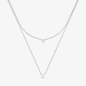 Tous Mini Icons - Naszyjniki Ze Srebra Z Motywem Gwiazdki I Misia - Tous