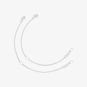 Tous Mini Icons - Zestaw Dwóch Bransoletek Ze Srebra Z Motywem Gwiazdki I Misia - Tous Rozmiar