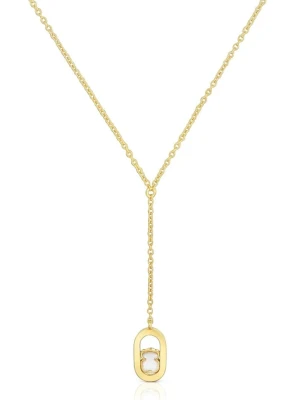 Tous naszyjnik srebrny pozłacany