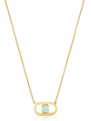 Tous naszyjnik srebrny pozłacany