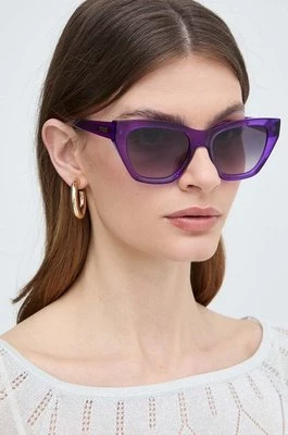 Tous okulary przeciwsłoneczne damskie kolor fioletowy STOB85_5303GB