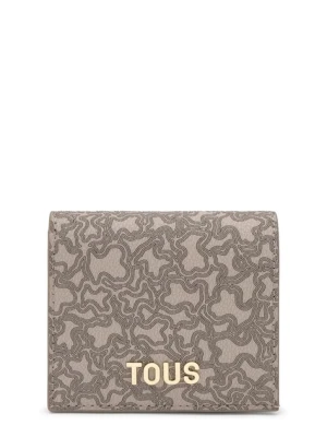 Tous portfel KAOS MINI LINES damski kolor szary 2002183644