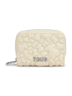 Zdjęcie produktu Tous portfel PUFFY BEAR damski kolor beżowy 2002186401