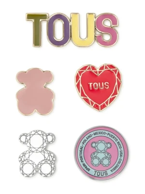 Tous przypinki 5-pack