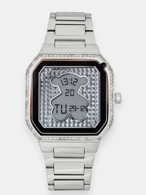 Tous smartwatch damski kolor srebrny 3000139200