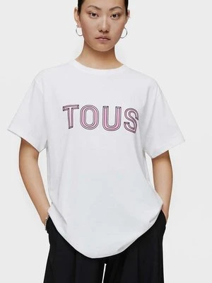 Tous t-shirt bawełniany damski kolor różowy 2002104713