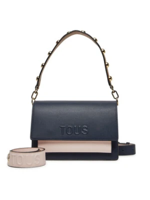 TOUS Torebka Audree Saffiano 2002202633 Granatowy