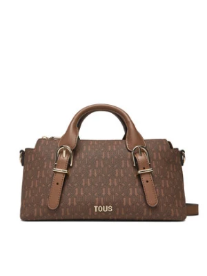TOUS Torebka Bowling Tous Buckles Silhouette 2002201543 Brązowy