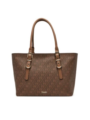 TOUS Torebka Buckles Silhouette 2002201943 Brązowy