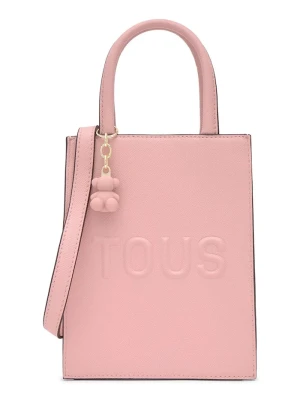 Tous torebka crossbody damska skórzana różowy