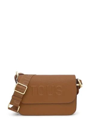 Tous torebka crossbody damska z imitacji skóry brązowy