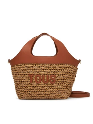 TOUS Torebka Lirio Rafia 2002205343 Brązowy