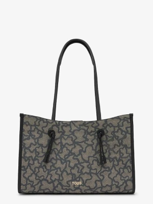 Tous torebka shopper damska z imitacji skóry brązowy