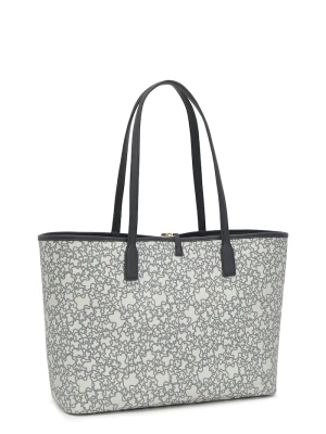 Tous torebka shopper damska z imitacji skóry szary