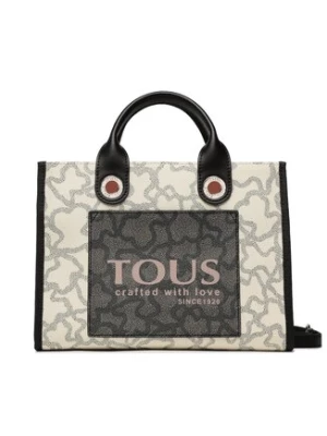 TOUS Torebka Shopping M. Amaya K Icon 2001502860 Beżowy