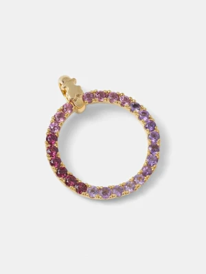 Tous zawieszka pozłacana