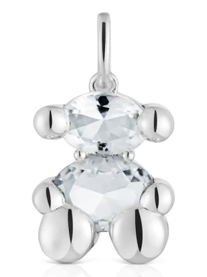 Tous zawieszka srebrna Bold Bear Gem