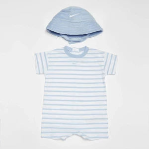 Nike Towel Terry Short Sleeve Romper uniseks Rampersy i zestawy dla niemowląt niebieski rozmiar Odzież
