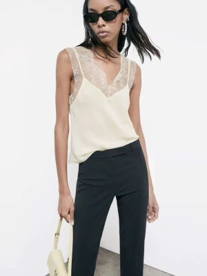 Toz koronkowymi detalami PATRIZIA PEPE