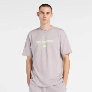 Trackside T-Shirt New Balance szary