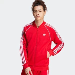 Tracktop adicolor Superstar, marki adidas OriginalsApparel, w kolorze Czerwony, rozmiar