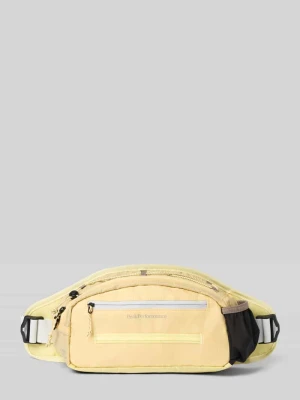 Trail Hip Bag z nadruk z logo i przegródka zapinana na zamek błyskawiczny Peak Performance Żółty