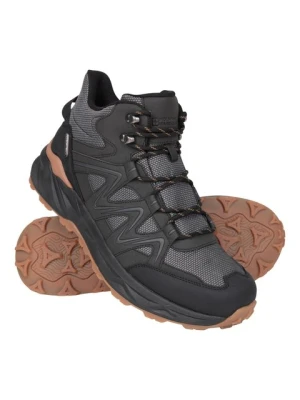 Męskie wodoodporne buty do chodzenia Trail Blazer - Black Mountain Warehouse