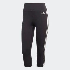 Train Essentials 3-Stripes High-Waisted 3/4 Leggings Adidas